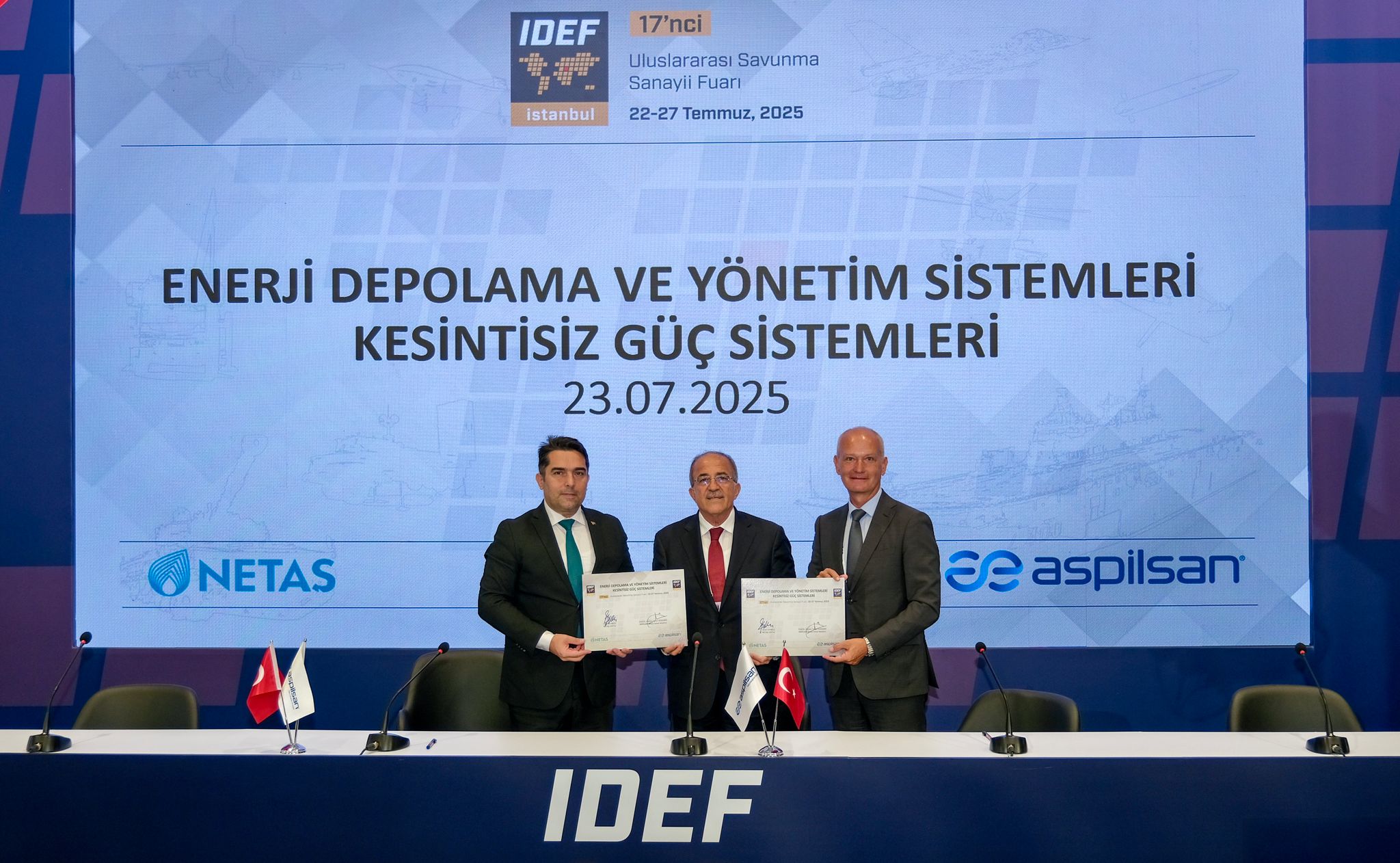Netaş ve ASPİLSAN Enerji’den Yüksek Teknoloji Alanında Stratejik İş Birliği
